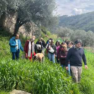 Partecipanti al workshop erbe selvatiche